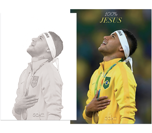 Neymar 100% Jesus Brazil
