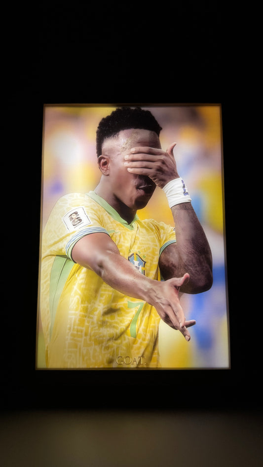 Vinicius Jr Gun Celebration Frame