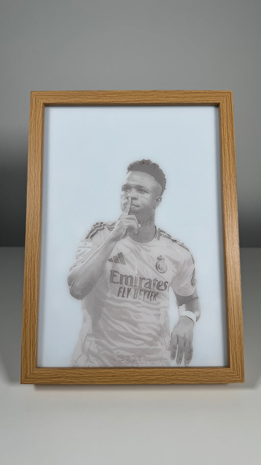Vinicius Jr Real Madrid Frame