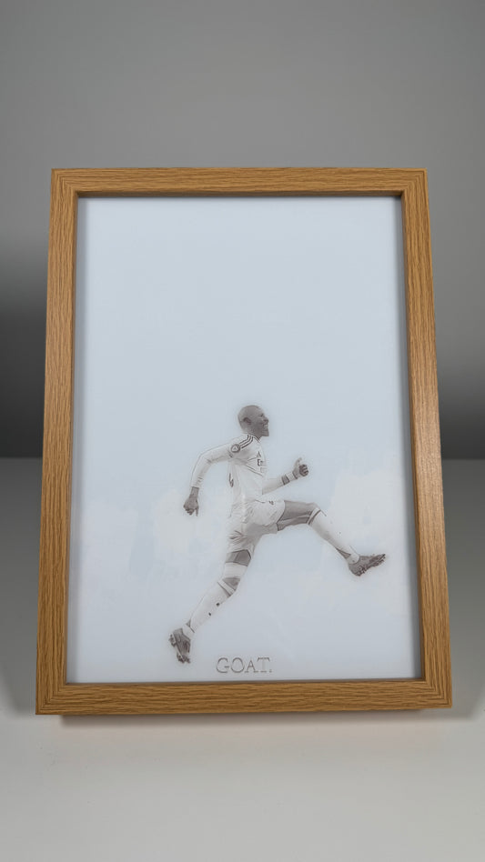 Rudiger Madrid Running Celebration Frame