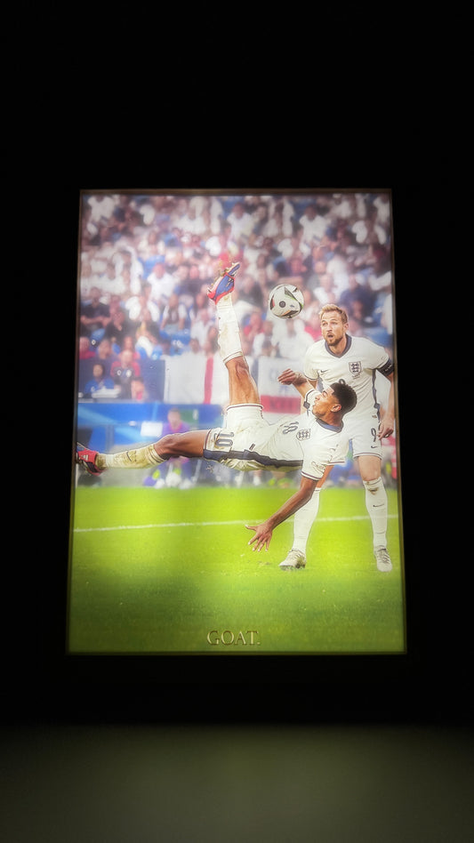 Jude Bellingham Bicycle Kick England Frame