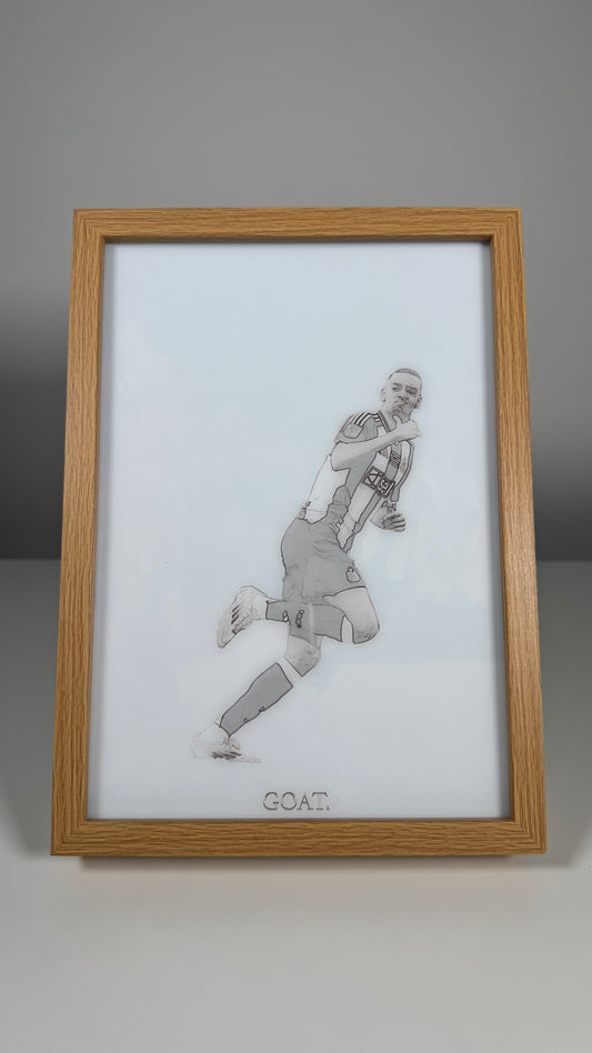 Isak Celebration Pointing at Vvd Frame