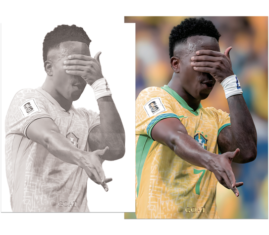 Vinicius Jr Gun Celebration