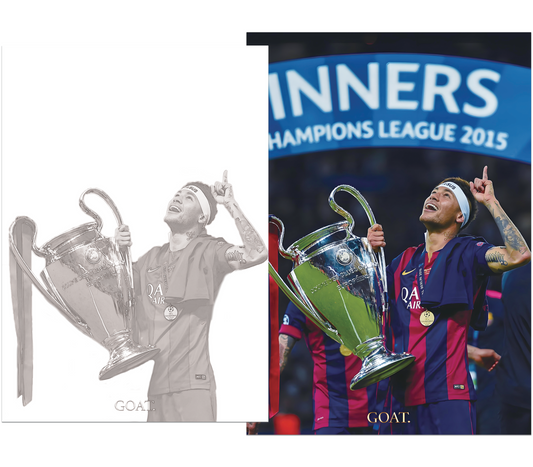 Neymar Champions League Winners 2015